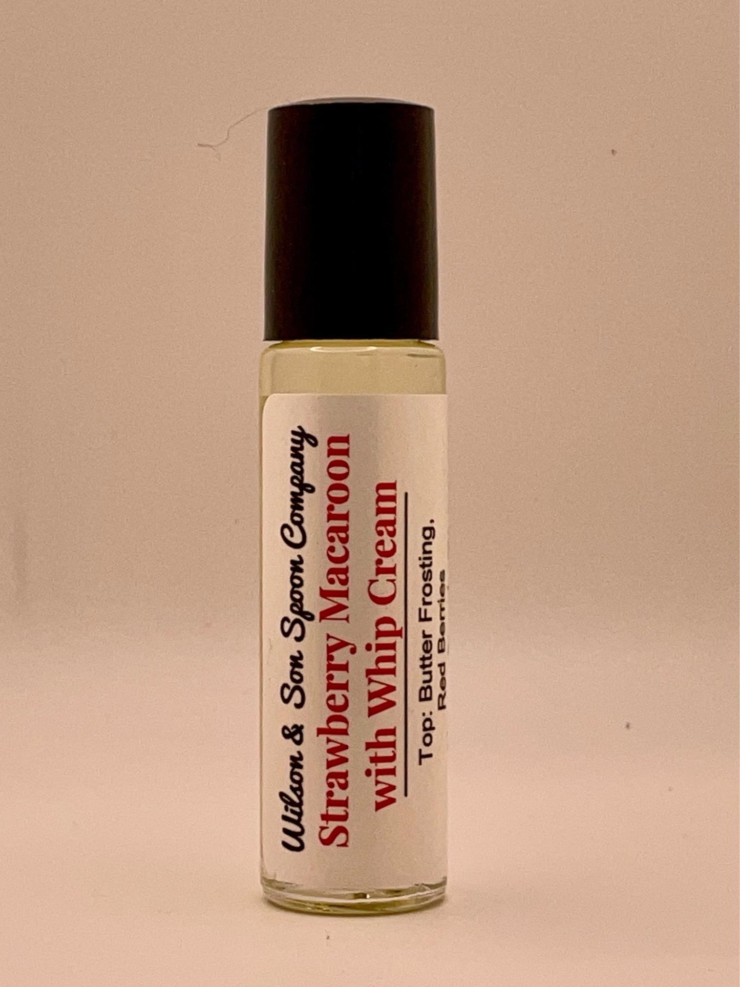 Strawberry Macaroon with Whipped Cream Roll-On Perfume Oil