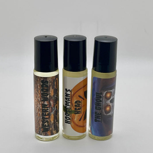 3 pack Halloween Roll-on Oil Perfume